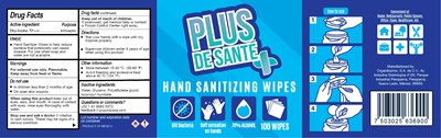Bote Plus de Sante-CODIGO-01.jpg wipes bottle - Bote Plus de Sante CODIGO 01